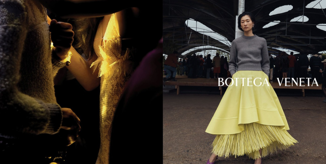 Матье Блази показал дебютную кампанию в качестве креативного директора Bottega Veneta