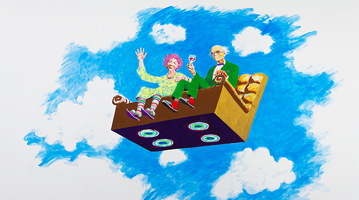 Выставка Алексея Каллимы в галерее \"Риджина\"