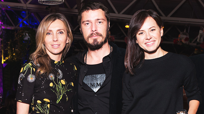 Гости вечеринки в преддверии международного теннисного турнира