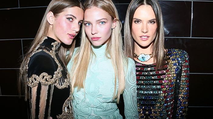 Гости after-party показа Balmain в Париже