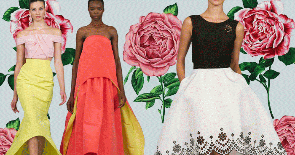 Обзор Buro 24/7: Oscar de la Renta, весна-лето 2015