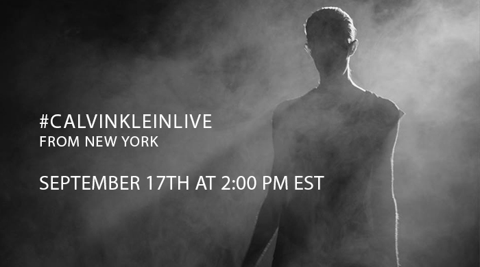 Прямая трансляция показа Calvin Klein, весна-лето 2016