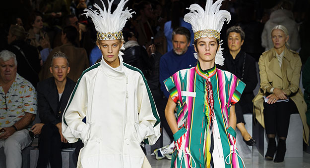 Парижская неделя моды: Sacai, весна-лето 2017