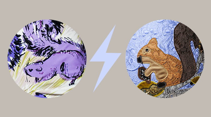 Голосование: белочки в коллекциях Schiaparelli VS Dolce & Gabbana