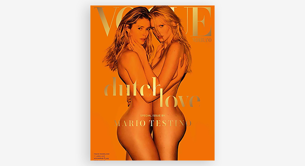 Для обложки нидерландского Vogue снялись Лара Стоун и Даутцен Крез