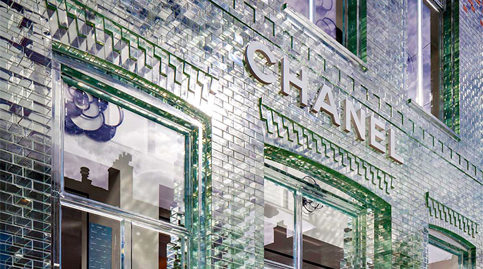 Замок из стекла: бутик Chanel в Амстердаме