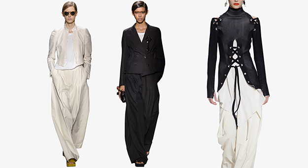 Тенденции-2017: широкие брюки