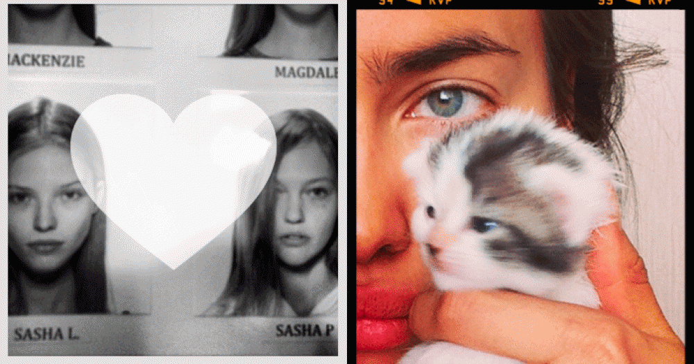 Как выглядят первые фотографии супермоделей в Instagram