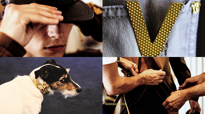 Прямая трансляция мужского показа Versace, весна-лето 2016