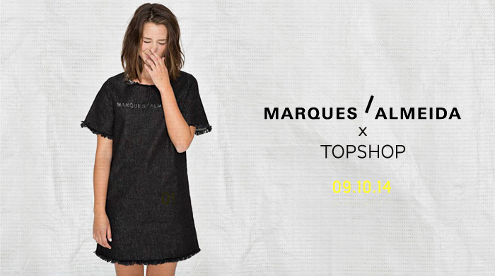 Topshop объявили о новой коллаборации — с Marques’Almeida