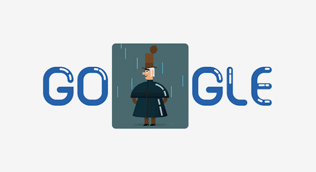 Google поместил на главную страницу Чарльза Макинтоша