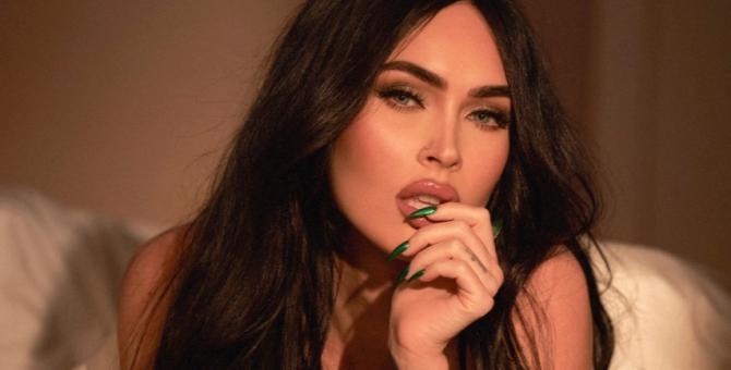 Меган Фокс снялась в кампании бренда Machine Gun Kelly