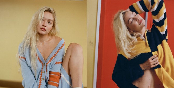 Джиджи Хадид представила вторую капсулу Guest In Residence