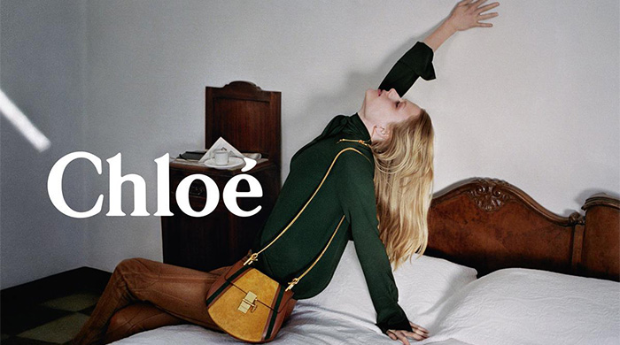 Романтическое путешествие Фредерикке Софи в кампании Chloé