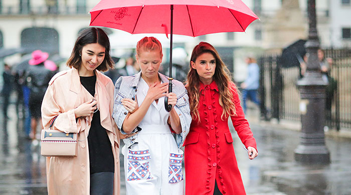 Неделя высокой моды в Париже, осень-зима 2017: street style. Часть 1