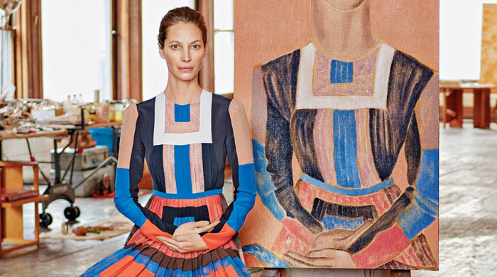 Портрет маслом: топ-модели в апрельском номере Harper's Bazaar US