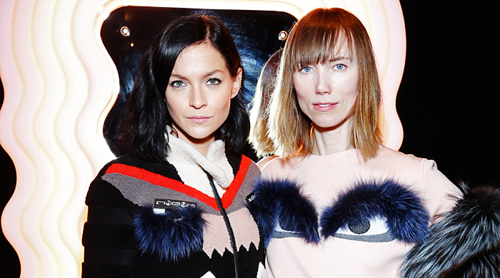 Коктейль Fendi в бутике на Avenue Montaigne