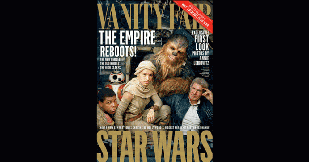 Герои \"Звездных войн\" на обложке Vanity Fair
