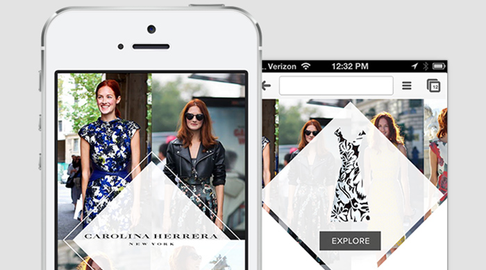 В Carolina Herrera запускают свое мобильное приложение