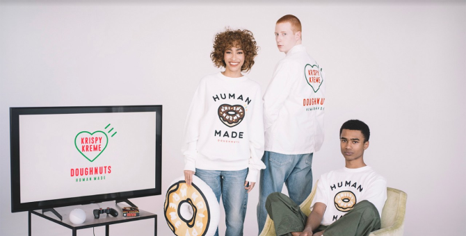Human Made и Krispy Kreme выпустили коллаборацию