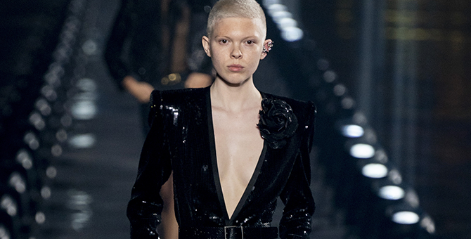 Saint Laurent, коллекция весна-лето 2020