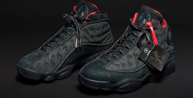 На аукцион Sotheby's выставили кроссовки Notorious B.I.G. x Air Jordan