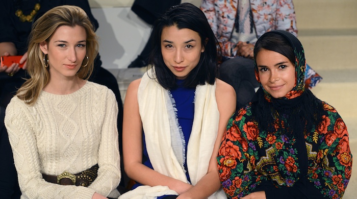 Гости показа Ralph Lauren, осень-зима 2014