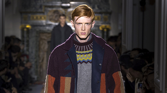 Неделя мужской моды в Париже: показ Valentino, осень-зима 2014