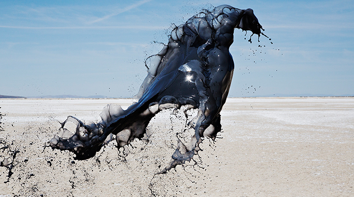 Застывшие краски в форме скульптур от фотодуэта Floto + Warner