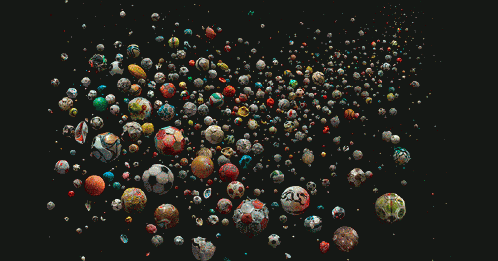 Вопрос экологии: 769 выброшенных мячей в фотосессии Мэнди Баркер
