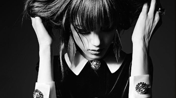 Новая русская: Валерия Кауфман в рекламной кампании Saint Laurent