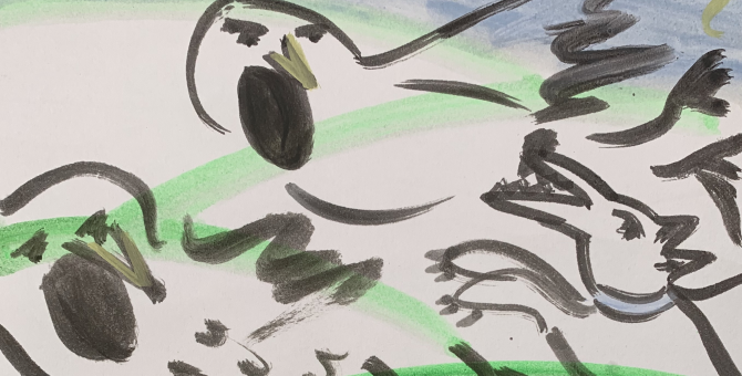 Художники рисуют для BURO.: Юлия Иосильзон