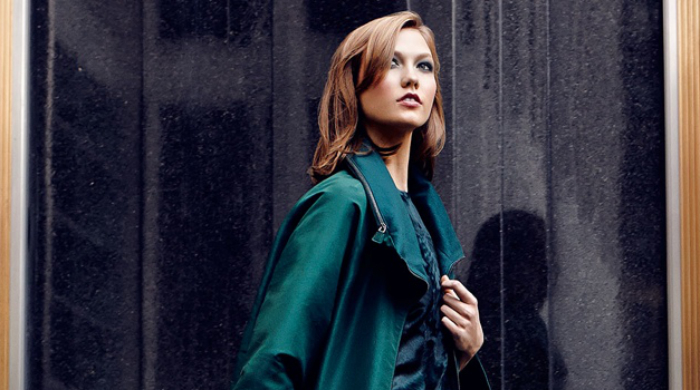 Карли Клосс в съемке Neiman Marcus