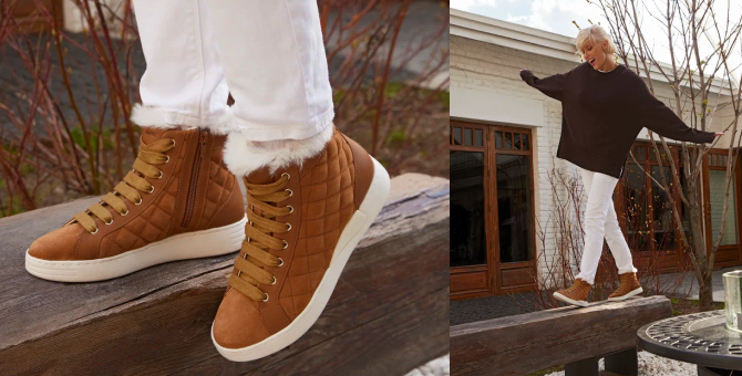 Geox выпустил женскую коллекцию обуви сезона осень-зима
