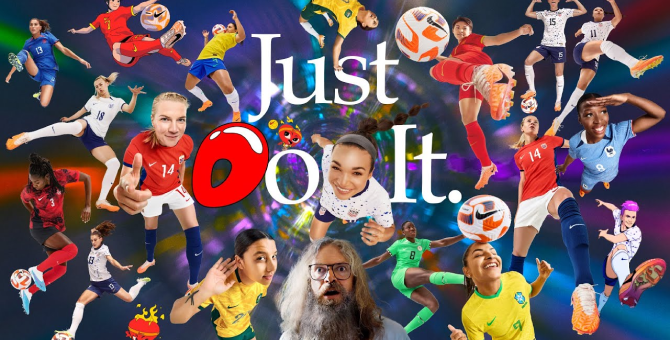 Nike выпустил ролик, посвященный футболисткам