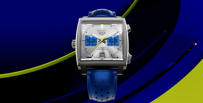 TAG Heuer представил новую модель часов с гоночным хронографом