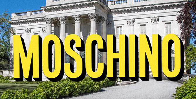 Moschino выпустил кампанию в стиле сериала «Династия»