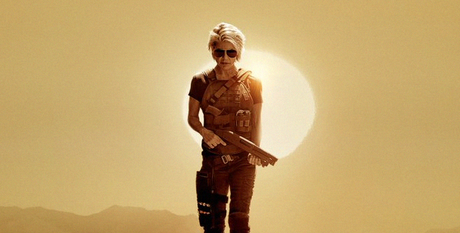 Сара Коннор на новом постере к перезапуску «Терминатора»