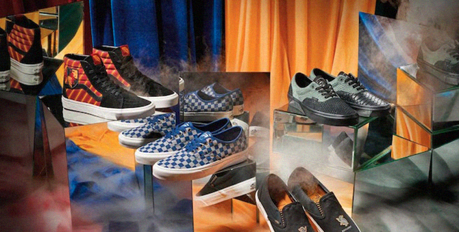 Как выглядит коллекция Vans по мотивам «Гарри Поттера»
