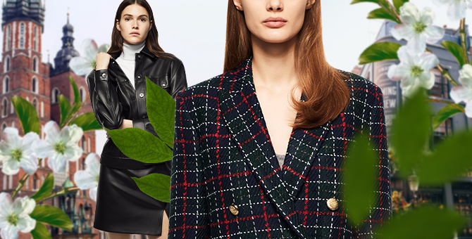 Встречаем весну в костюме с юбкой — выбор Юли Катькало