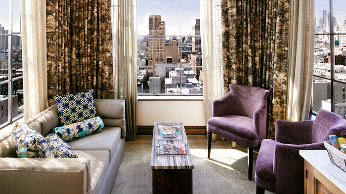 Дизайнерский бутик-отель The Ludlow в Нью-Йорке