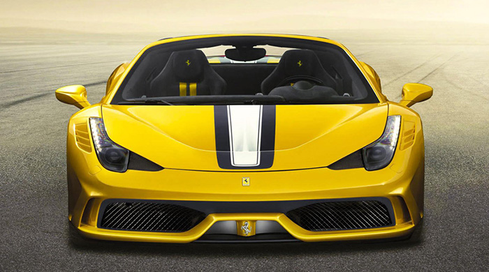 Ferrari 458 Speciale Aperta в открытом кузове