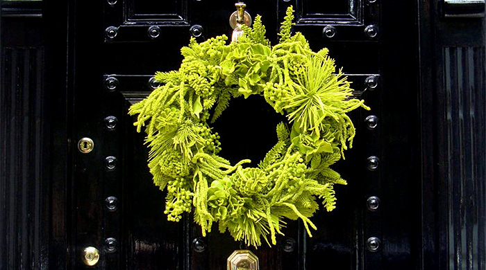 Дело мастера: рождественские венки британских дизайнеров