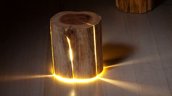 Не садись на пенек: светильник от австралийского дизайнера