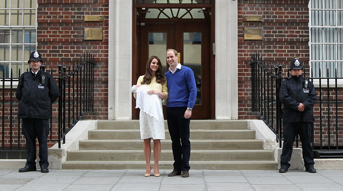 Герцог и герцогиня Кембриджские объявили имя дочери