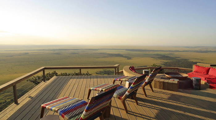 Люкс с видом на Африку: отель Angama Mara в Кении