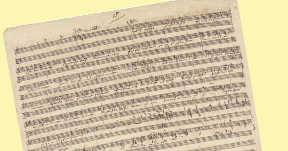 Love and marriage: рукопись свадебного марша Рихарда Вагнера может купить каждый