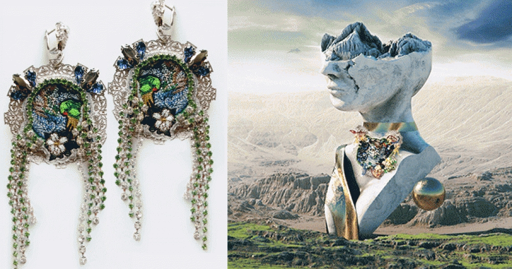 Земля и Марс, война и мир: новая коллекция украшений Rushev