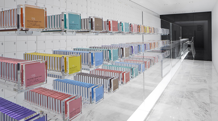 Магазин шоколада с 3D-витриной в Токио