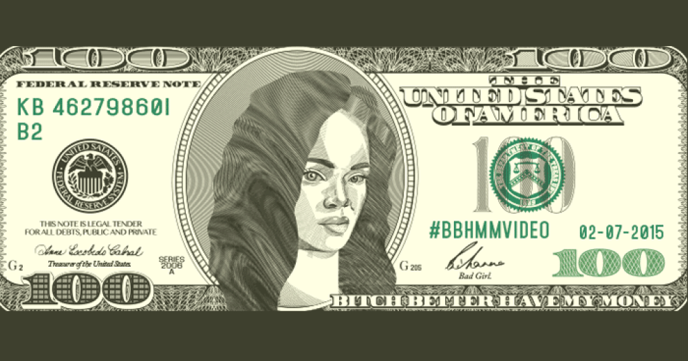 Видеоигра по мотивам клипа Рианны Bitch Better Have My Money